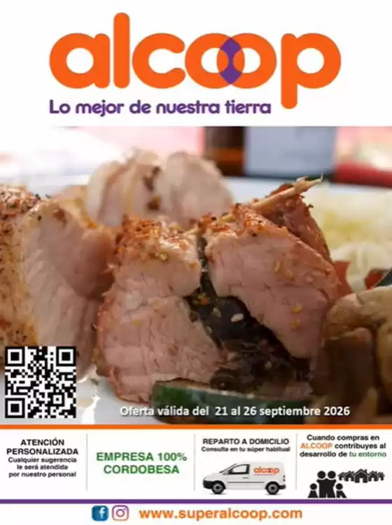Catálogo Super Alcoop | Folleto de Carnicería válido hasta el 26 de septiembre de 2026 | 2026-09-21T00:00:00.000Z - 2026-09-26T00:00:00.000Z
