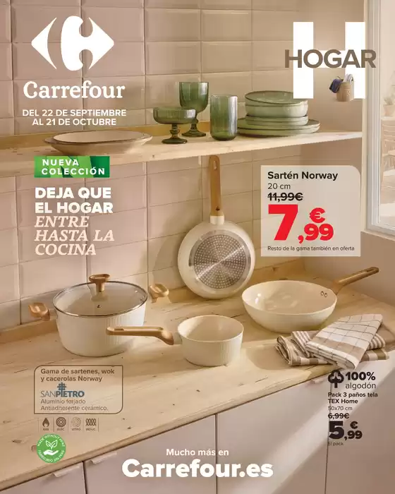 Catálogo Carrefour en Cangas | HOGAR | 2026-09-22T00:00:00.000Z - 2026-10-21T00:00:00.000Z