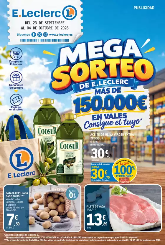 Catálogo E.Leclerc en Valle de Mena | Megames 1 | 2026-09-23T00:00:00.000Z - 2026-10-04T00:00:00.000Z