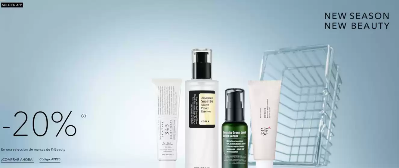 Catálogo Douglas | -20% En una selección de marcas de K-Beauty | 2026-09-21T00:00:00.000Z - 2026-09-23T00:00:00.000Z