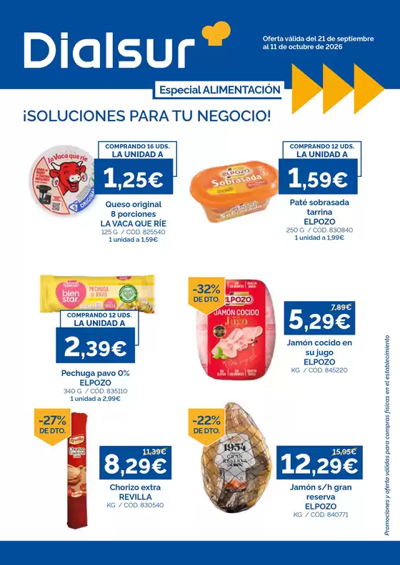 Catálogo Dialsur Cash & Carry en Talavera de la Reina | ¡Soluciones Para Tu Negocio! | 2026-09-21T00:00:00.000Z - 2026-10-11T00:00:00.000Z