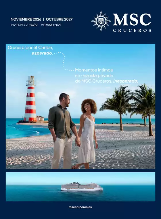 Catálogo Nautalia Viajes en Campillo (Valladolid) | Msc Cruceros Caribe Y Alaska 2027 | 2026-11-01T00:00:00.000Z - 2027-10-31T00:00:00.000Z