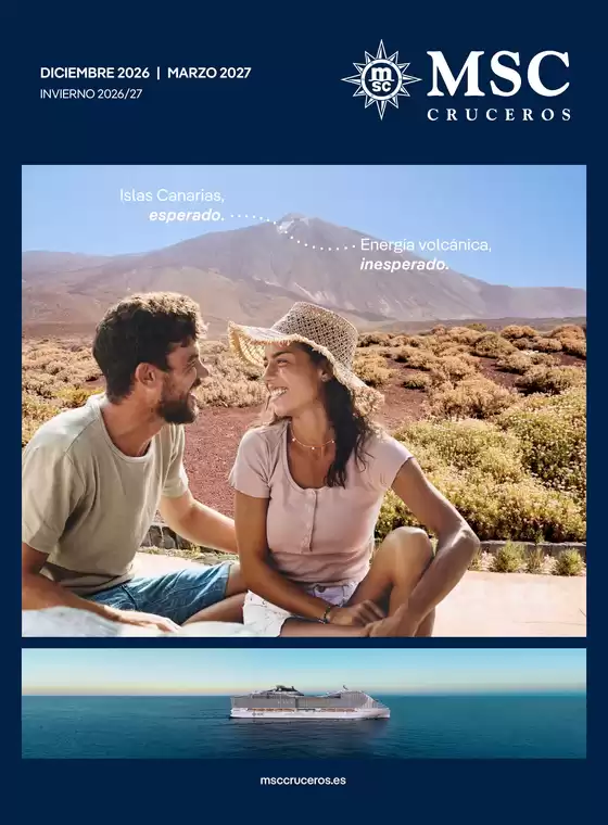 Catálogo Nautalia Viajes en Santa Eulària des Riu | Msc Cruceros Canarias 2027 | 2026-12-01T00:00:00.000Z - 2027-03-31T00:00:00.000Z