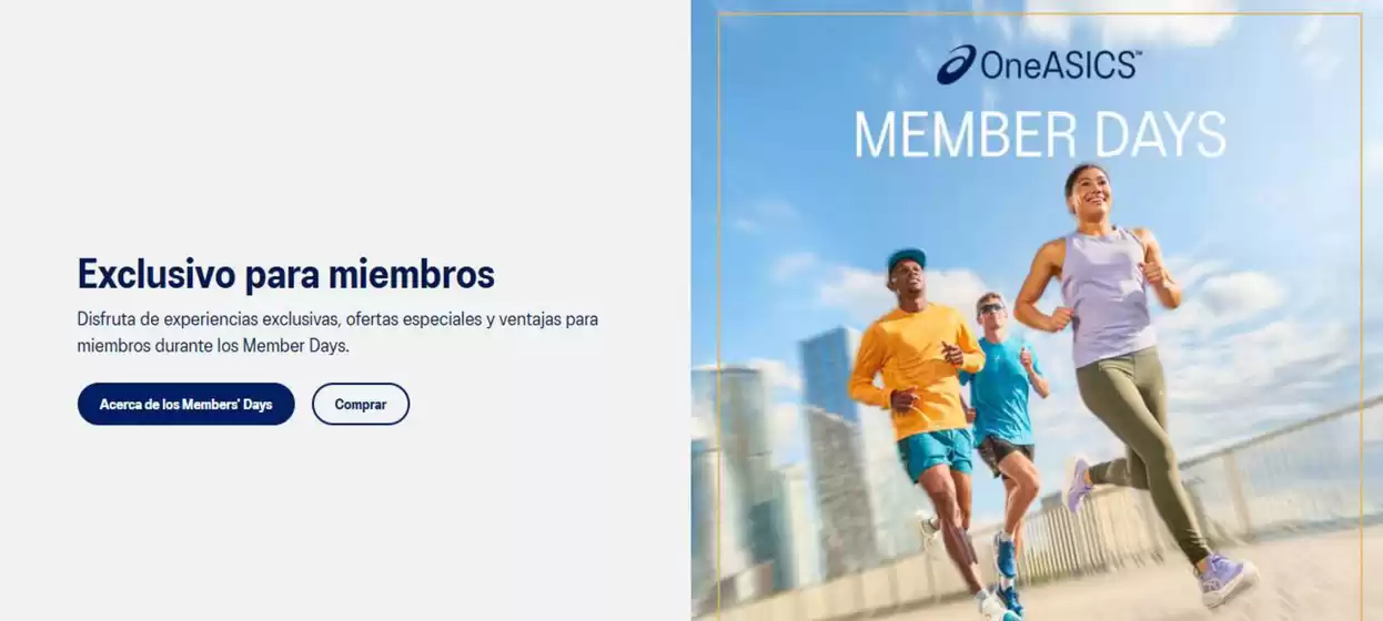 Catálogo Asics en Ronda | Exclusivo para miembros | 2026-09-22T00:00:00.000Z - 2026-10-04T00:00:00.000Z