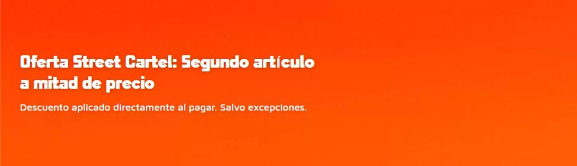 Catálogo Foot Locker en Ronda | Oferta Street Cartel | 2026-09-22T00:00:00.000Z - 2026-10-04T00:00:00.000Z