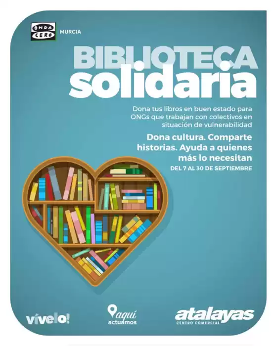 Catálogo Atalayas | Biblioteca Solidaria | 2026-09-23T00:00:00.000Z - 2026-09-30T00:00:00.000Z