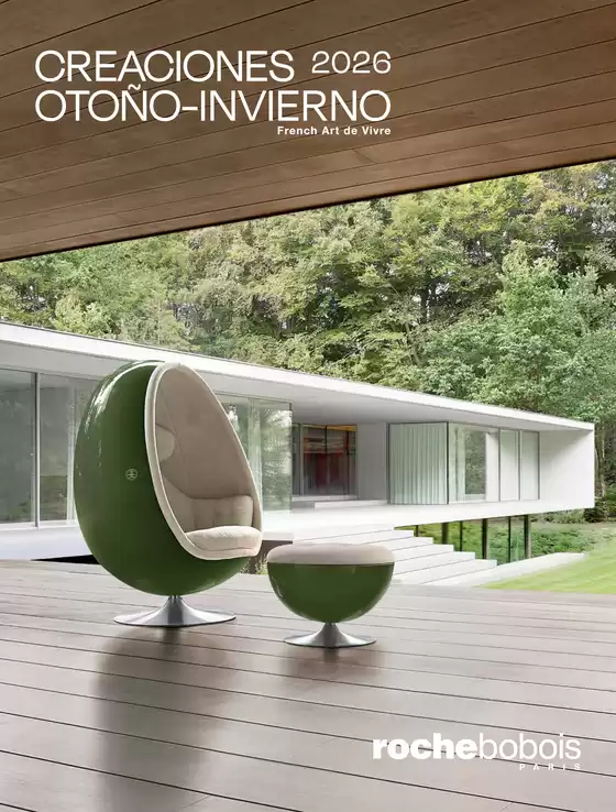 Catálogo Roche Bobois | Creaciones Otoño-invierno 2026 | 2026-09-01T00:00:00.000Z - 2027-02-28T00:00:00.000Z