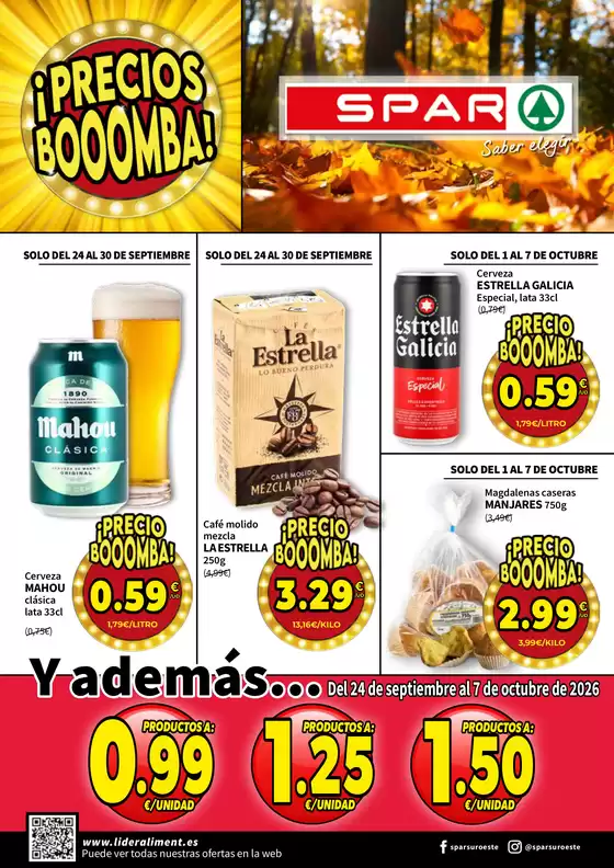 Catálogo SPAR | Del 24 de septiembre al 7 de octubre de 2026 | 2026-09-24T00:00:00.000Z - 2026-10-07T00:00:00.000Z