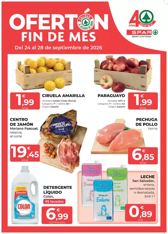 Catálogo SPAR Gran Canaria | Ofertón Fin De Mes | 2026-09-24T00:00:00.000Z - 2026-09-28T00:00:00.000Z