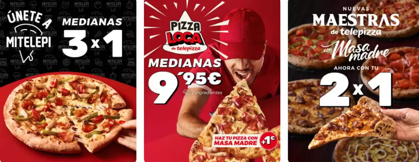 Catálogo Telepizza en Garriga | Promociones | 2026-09-24T00:00:00.000Z - 2026-10-07T00:00:00.000Z