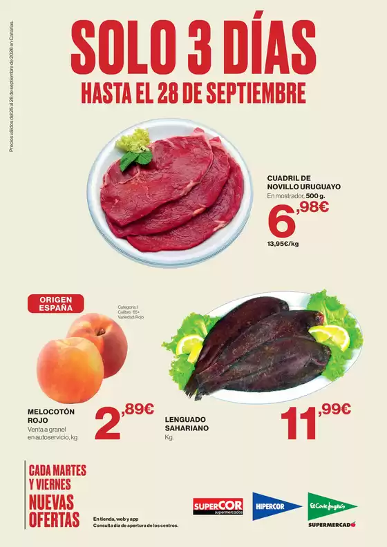 Catálogo Supercor | Solo 3 días | 2026-09-25T00:00:00.000Z - 2026-09-28T00:00:00.000Z
