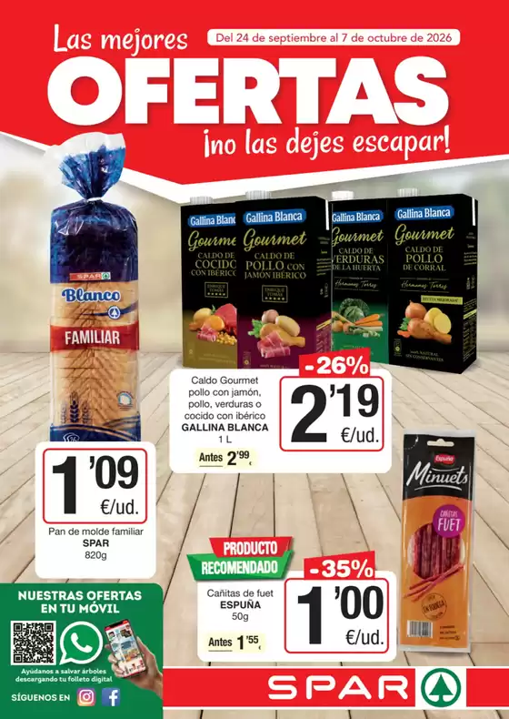 Catálogo SPAR Fragadis | Las Mejores Ofertas | 2026-09-24T00:00:00.000Z - 2026-10-07T00:00:00.000Z