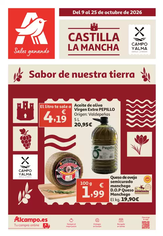 Catálogo Alcampo | Del 9 al 25 de octubre de 2026 | 2026-10-09T00:00:00.000Z - 2026-10-25T00:00:00.000Z