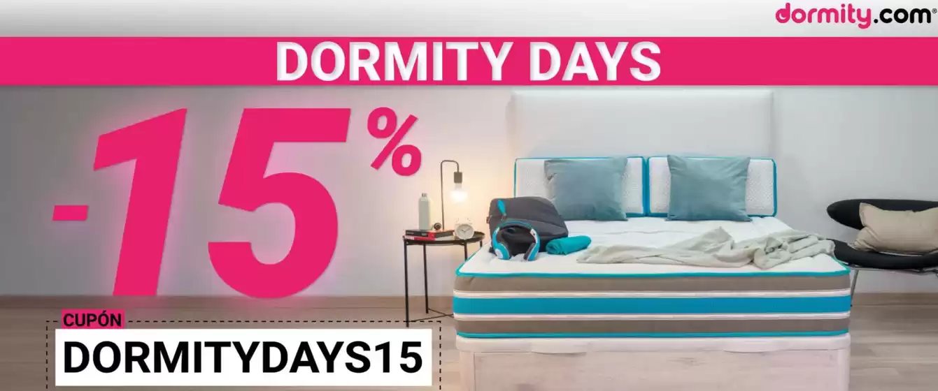 Catálogo Dormity | -15% | 2026-09-25T00:00:00.000Z - 2026-10-08T00:00:00.000Z