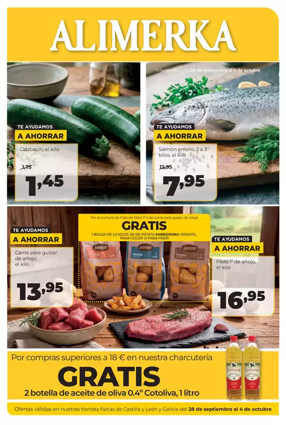 Catálogo Alimerka | Semanal en Castilla y León | 2026-09-28T00:00:00.000Z - 2026-10-04T00:00:00.000Z