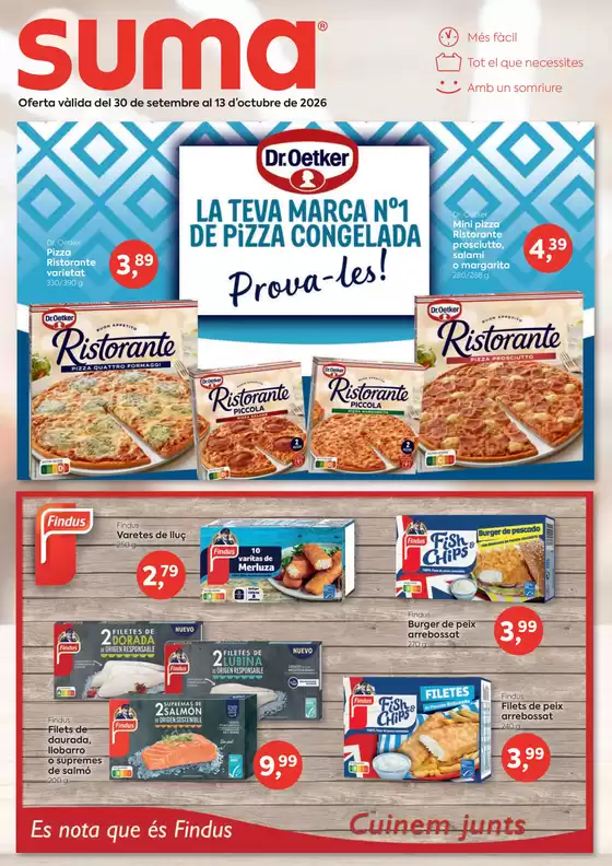 Catálogo Suma Supermercados | Oferta vàlida del 30 de setembre al 13 d’octubre | 2026-09-30T00:00:00.000Z - 2026-10-13T00:00:00.000Z