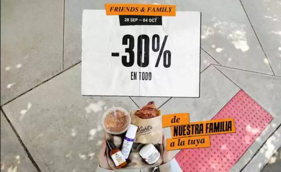 Catálogo Kiehls | -30% En Todo | 2026-09-29T00:00:00.000Z - 2026-10-04T00:00:00.000Z