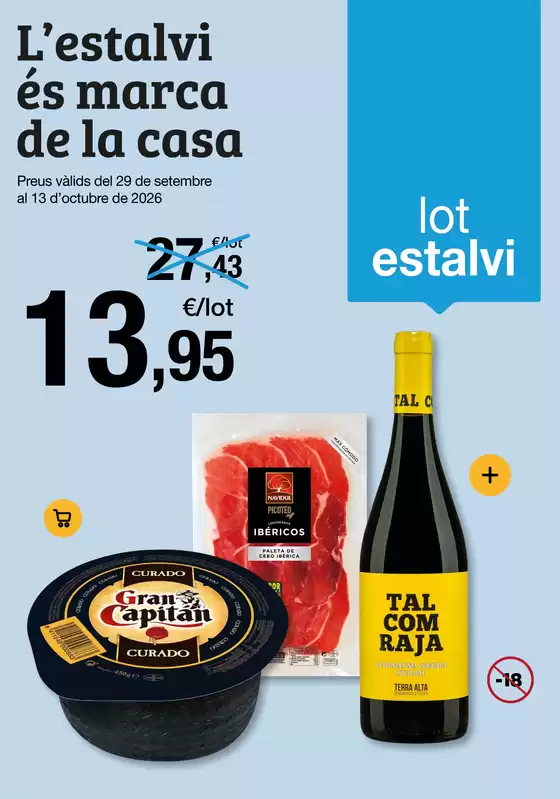 Catálogo BonpreuEsclat | L'estalvi és marca de la casa | 2026-09-29T00:00:00.000Z - 2026-10-13T00:00:00.000Z