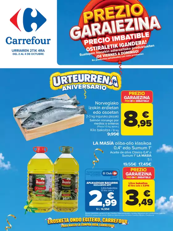 Catálogo Carrefour en Behobia | PRECIO IMBATIBLE | 2026-10-02T00:00:00.000Z - 2026-10-04T00:00:00.000Z