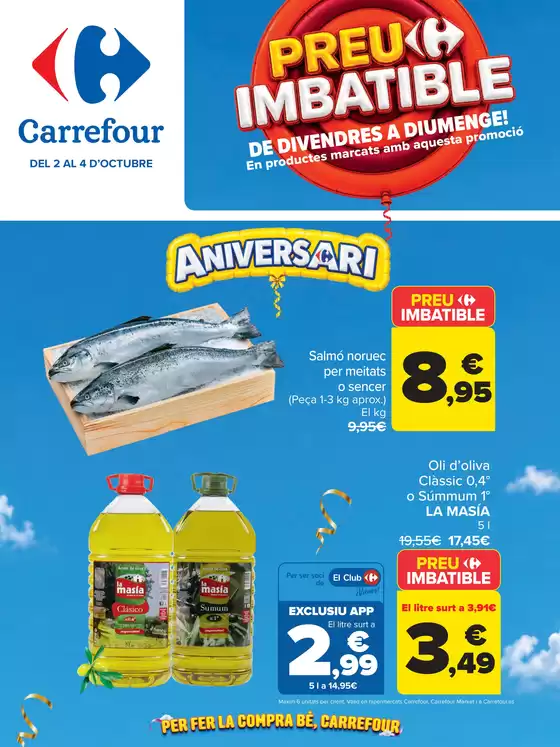 Catálogo Carrefour en Garriga | PRECIO IMBATIBLE | 2026-10-02T00:00:00.000Z - 2026-10-04T00:00:00.000Z