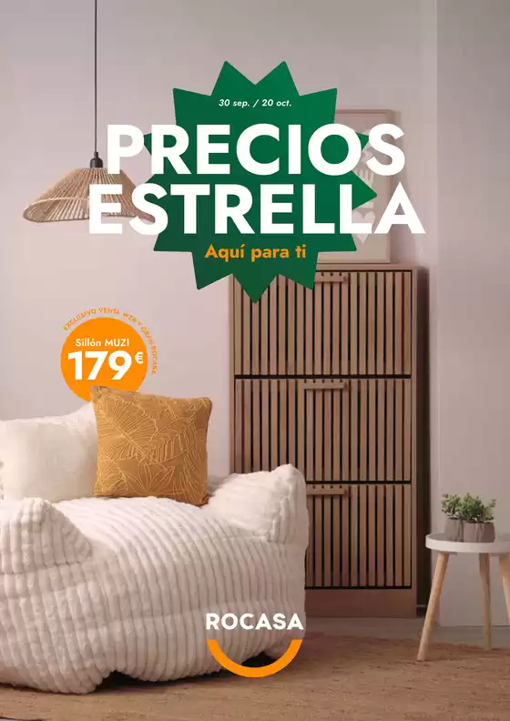Catálogo Rocasa | Precios Estrella | 2026-09-30T00:00:00.000Z - 2026-10-20T00:00:00.000Z