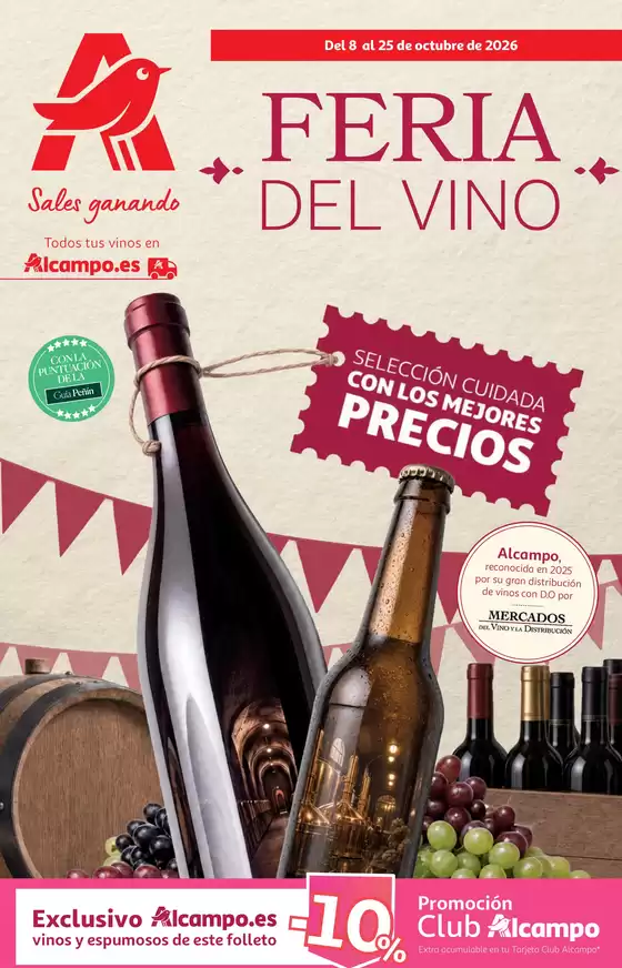Catálogo Alcampo | Feria Del Vino Galicia | 2026-10-08T00:00:00.000Z - 2026-10-25T00:00:00.000Z