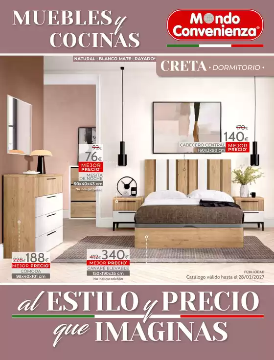 Catálogo Mondo Convenienza | Muebles Y Cocinas | 2026-10-01T00:00:00.000Z - 2027-02-28T00:00:00.000Z