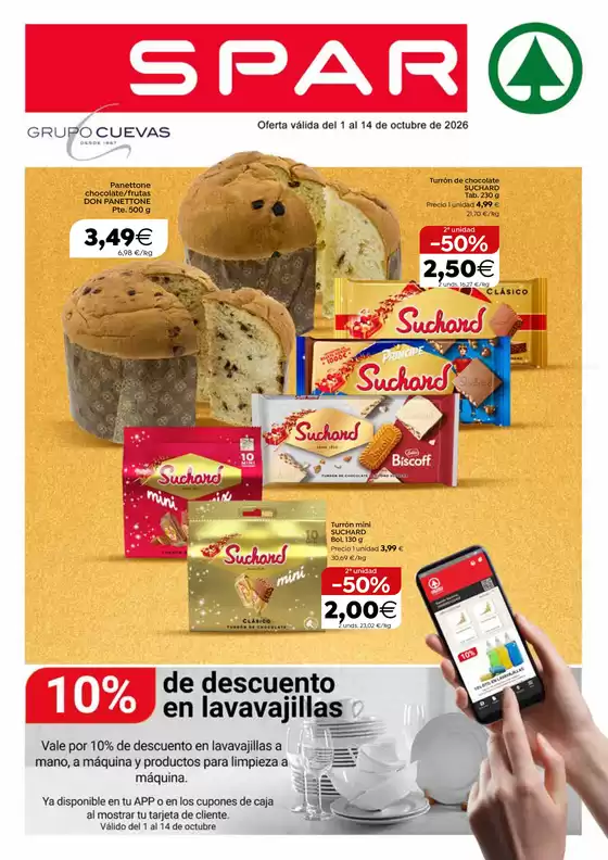 Catálogo SPAR | Oferta valida del 1 al 14 de octubre de 2026 | 2026-10-01T00:00:00.000Z - 2026-10-14T00:00:00.000Z