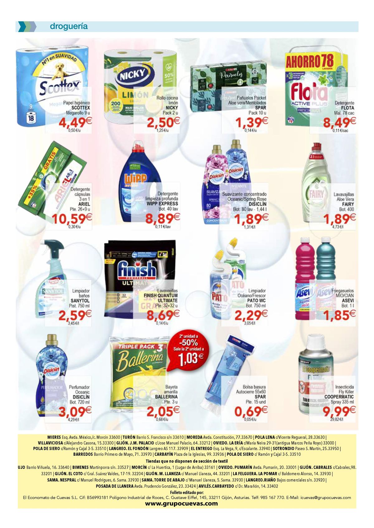 Folleto SPAR — página 8