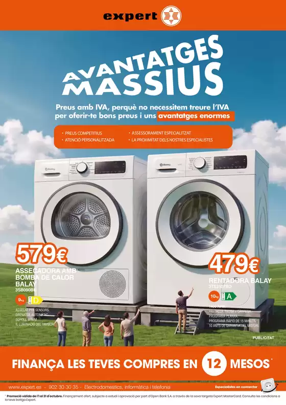 Catálogo Expert en Nuevo Baztán | Avantatges Massius | 2026-10-01T00:00:00.000Z - 2026-10-31T00:00:00.000Z