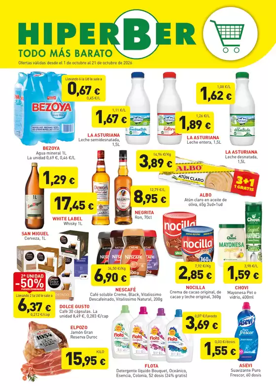 Catálogo Hiperber en Villamanín | Ofertas válidas desde el 1 de octubre al 21 de octubre de 2026 | 2026-10-01T00:00:00.000Z - 2026-10-21T00:00:00.000Z