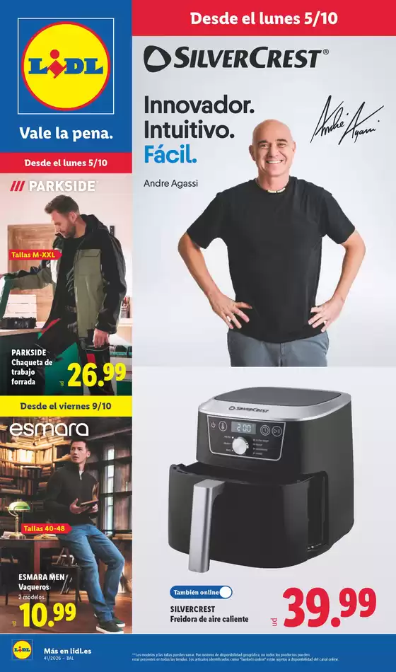 Catálogo Lidl | ¡Bazar Lidl!- Ofertas válidas del 05/10 al 11/10 | 2026-10-05T00:00:00.000Z - 2026-10-11T00:00:00.000Z