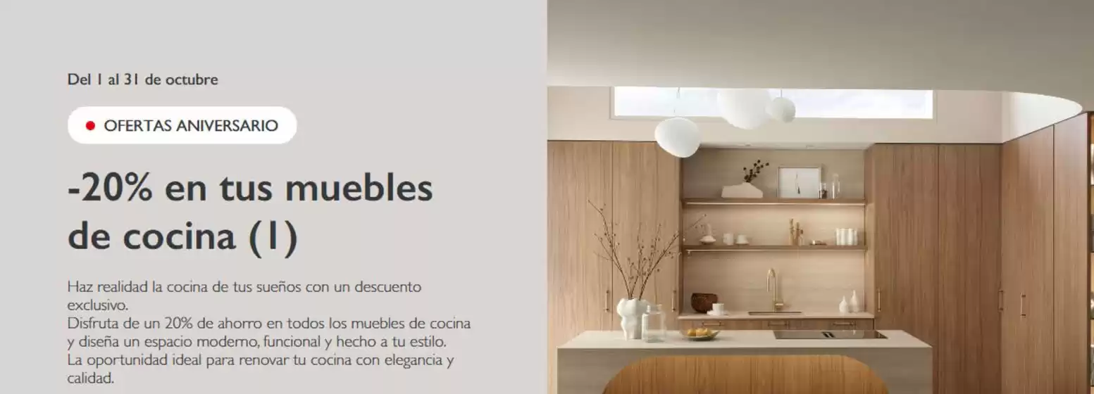 Catálogo Schmidt Cocinas | -20% en tus muebles de cocina | 2026-10-01T00:00:00.000Z - 2026-10-31T00:00:00.000Z