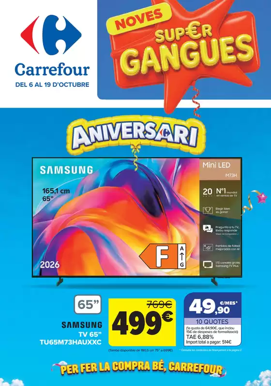 Catálogo Carrefour en Sant Pere Pescador | CHOLLOS II | 2026-10-06T00:00:00.000Z - 2026-10-19T00:00:00.000Z