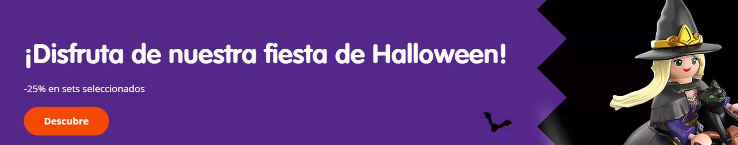 Catálogo Playmobil | ¡Disfruta de nuestra fiesta de Halloween! | 2026-10-01T00:00:00.000Z - 2026-10-31T00:00:00.000Z