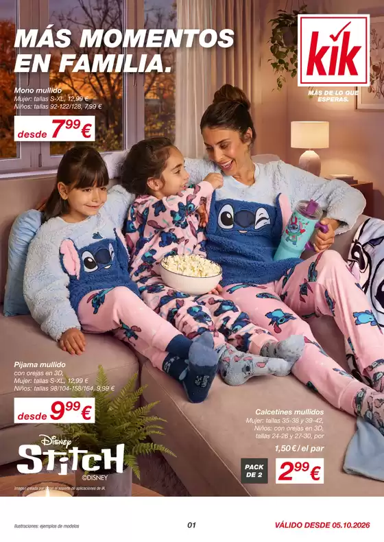 Catálogo KIK en Valdastillas | Más momentos en familia | 2026-10-02T00:00:00.000Z - 2026-10-10T00:00:00.000Z