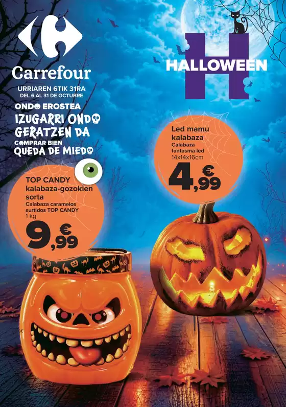 Catálogo Carrefour en Urduliz | HALLOWEEN | 2026-10-06T00:00:00.000Z - 2026-10-31T00:00:00.000Z