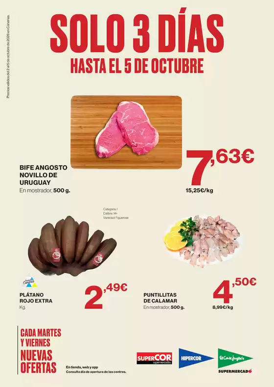 Catálogo Supercor | Solo 3 días | 2026-10-02T00:00:00.000Z - 2026-10-05T00:00:00.000Z