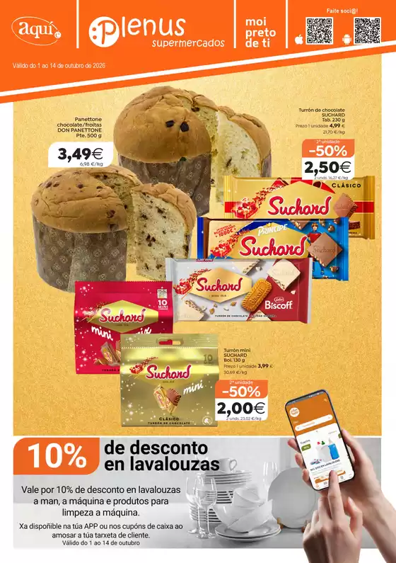 Catálogo Supermercados Aquí | Válido do 1 ao 14 de outubro de 2026 | 2026-10-01T00:00:00.000Z - 2026-10-14T00:00:00.000Z
