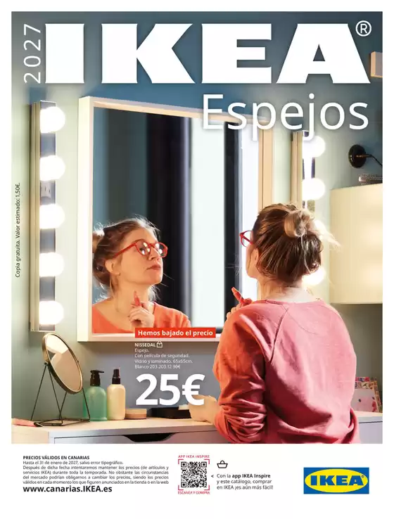Catálogo IKEA | Espejos | 2026-10-02T00:00:00.000Z - 2027-01-31T00:00:00.000Z