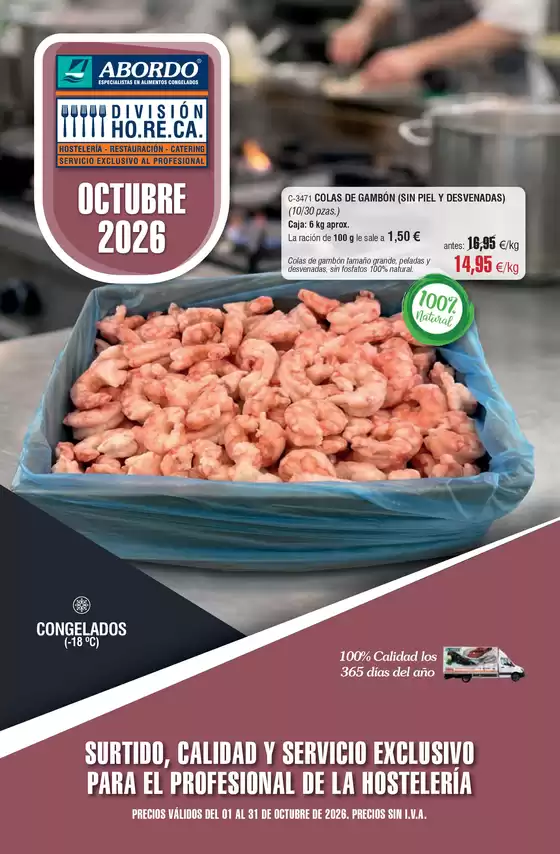 Catálogo Abordo | Surtido, Calidad Y Servicio Exclusivo Para El Profesional De La Hostelería | 2026-10-01T00:00:00.000Z - 2026-10-31T00:00:00.000Z