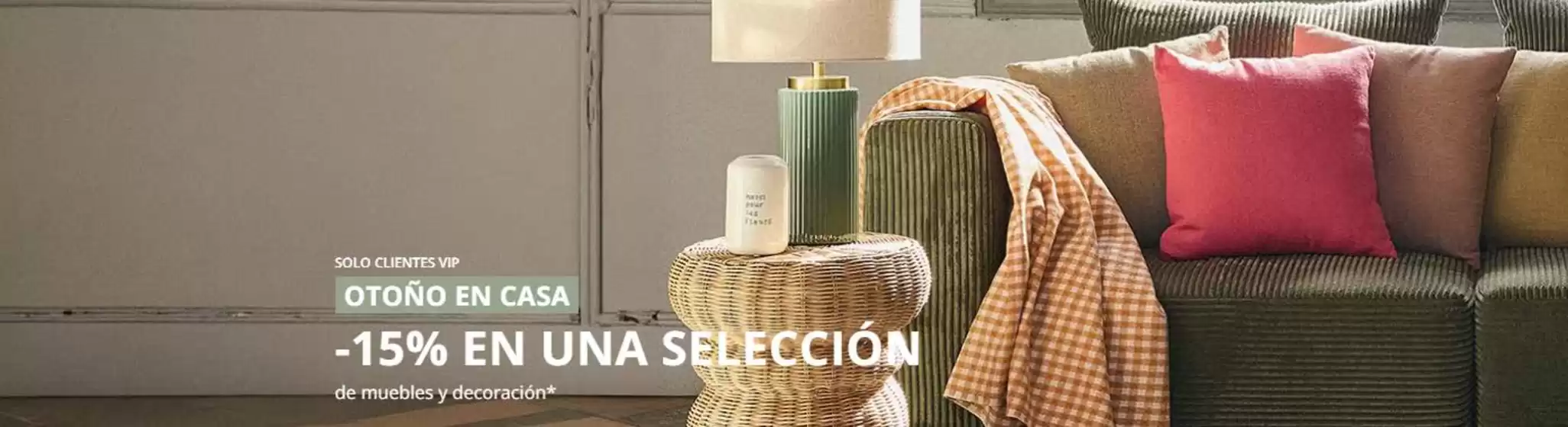 Catálogo Maisons du Monde | -15% En Una Selección | 2026-10-02T00:00:00.000Z - 2026-10-15T00:00:00.000Z