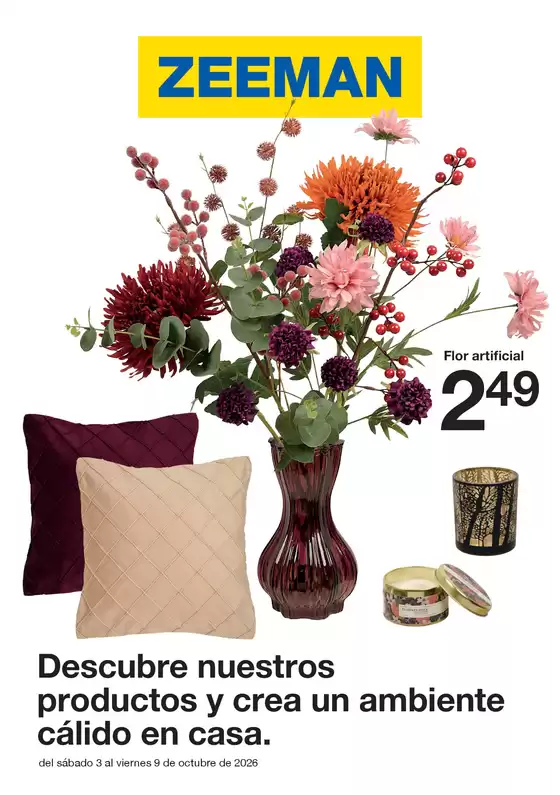Catálogo ZEEMAN | Descubre nuestros productos y crea un ambiente cálido en casa | 2026-10-05T00:00:00.000Z - 2026-10-09T00:00:00.000Z