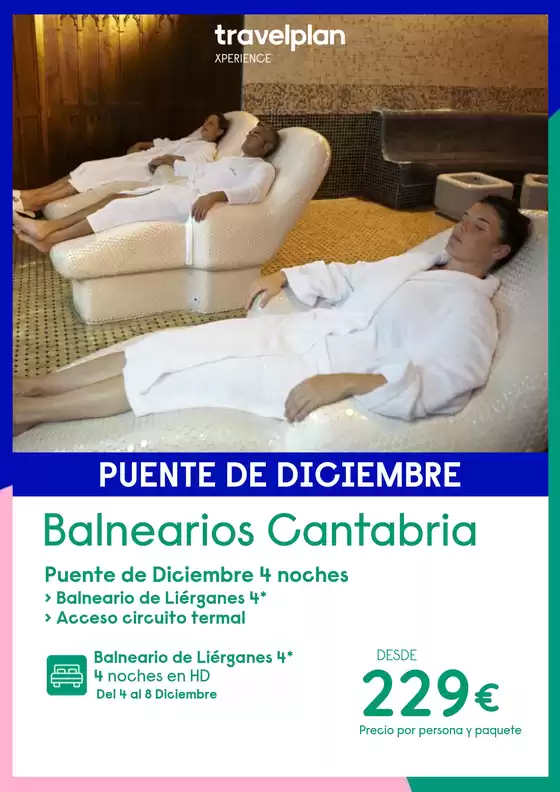 Catálogo Travelplan en Masnou | Balnearios Cantabria | 2026-12-04T00:00:00.000Z - 2026-12-08T00:00:00.000Z