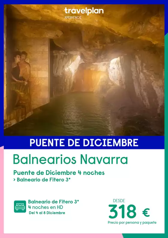 Catálogo Travelplan en Masnou | Balnearios Navarra | 2026-12-04T00:00:00.000Z - 2026-12-08T00:00:00.000Z