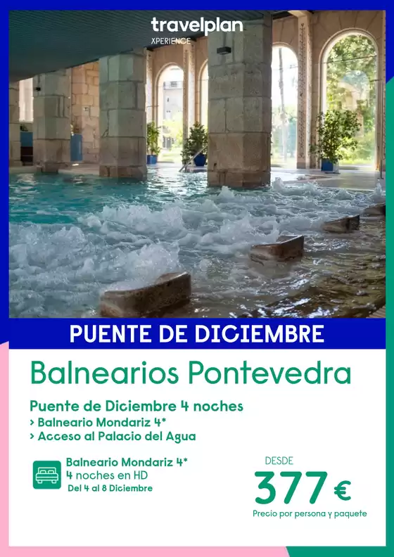 Catálogo Travelplan en Masnou | Balnearios Pontevedra | 2026-12-04T00:00:00.000Z - 2026-12-08T00:00:00.000Z
