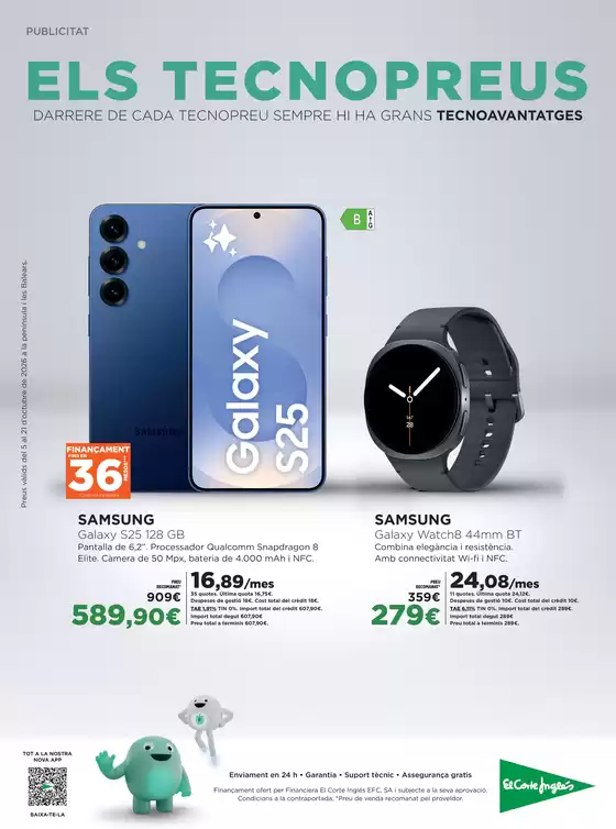 Catálogo El Corte Inglés | Els Tecnopreus | 2026-10-05T00:00:00.000Z - 2026-10-21T00:00:00.000Z