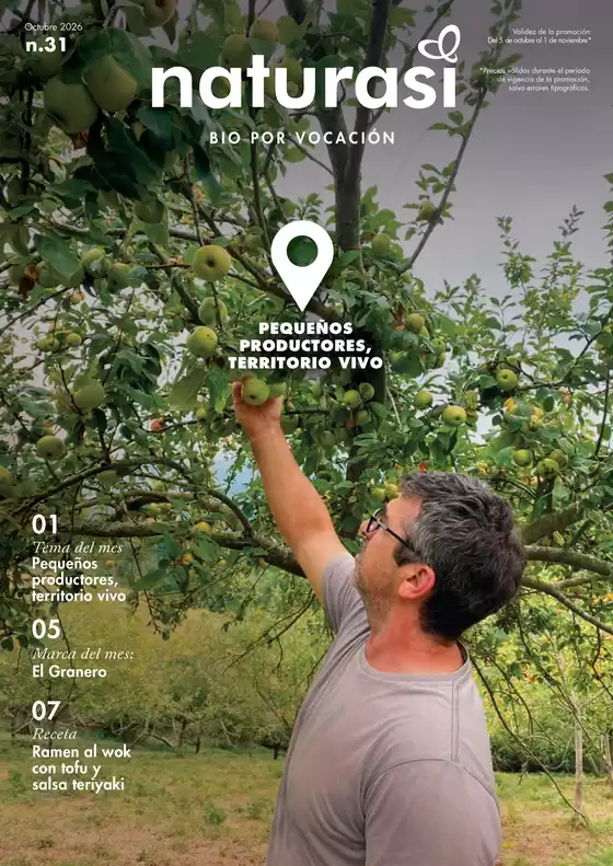Catálogo NaturaSí | Octubre 2026 | 2026-10-05T00:00:00.000Z - 2026-11-01T00:00:00.000Z