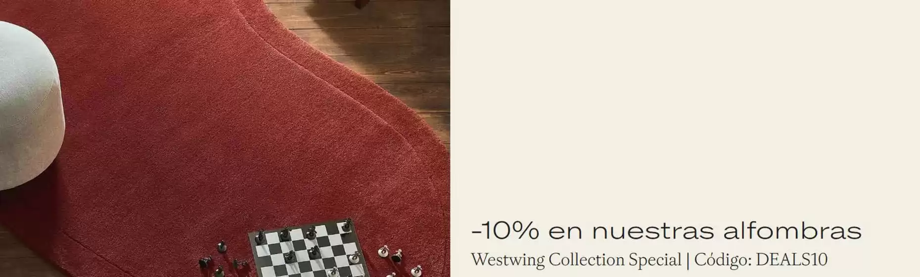 Catálogo Westwing | -10% en nuestras alfombras | 2026-10-05T00:00:00.000Z - 2026-10-15T00:00:00.000Z