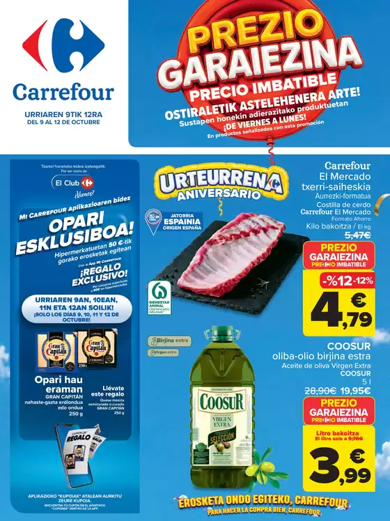 Catálogo Carrefour en Segura | PRECIO IMBATIBLE | 2026-10-09T00:00:00.000Z - 2026-10-12T00:00:00.000Z